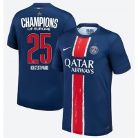 Camiseta Paris Saint-Germain Primera Equipación Replica 2024-25 UCL Champions mangas cortas